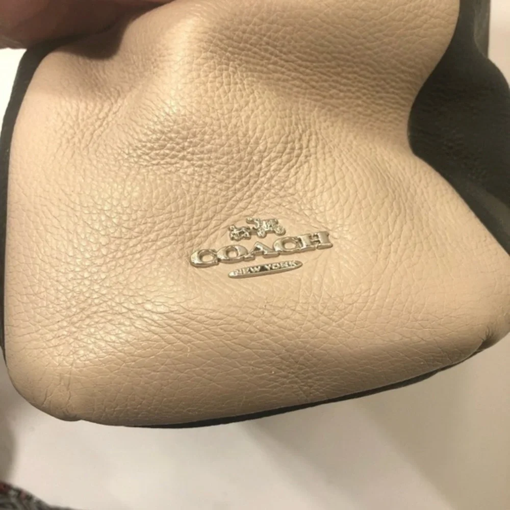 Coach PHOEBE BAG EXOTIC EMBOSSED LEATHER trim